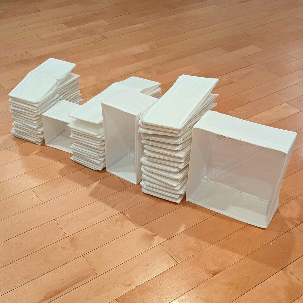 MOVING SALE 54 IKEA Skubb Collapsible Fabric Drawer Organizer Bins